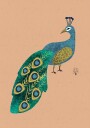Peacock Erum Khalili.png Poster Plakat / 100x150cm