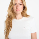 Tommy Hilfiger Cody Slim C-nk T-skjorte Hvit M