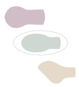 Bibs 2 Pack Supreme Silikon Smokker Ivory/blush