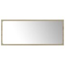 vidaXL Baderomsspeil sonoma eik 90x1,5x37 cm sponplate