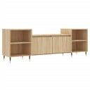  TV benk sonoma eik 160x35x55 cm konstruert tre