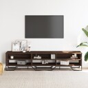  TV-benk sonoma eik 180x34x41 cm konstruert tre