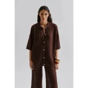 Malina Dame Bluser & Skjorter Brun L,