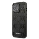Karl Lagerfeld iPhone 13 Pro Monogram Hardcase Svart Mobildeksel