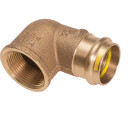 5 stk >B< GASSPRESS RG 15X1/2 BØYET MF