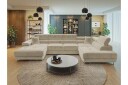 Gabina Sofa med Divan og Sjeselong 4 seter   Beige