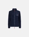 Dovre Women Jakke 'teddy fleece' Polyester Navy