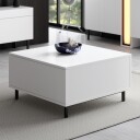 Djarhint Sofabord 75 cm - Hvit