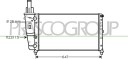 PRASCO FT132R003 Radiator motorkjøling