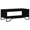  Salongbord svart 100x51x40 cm konstruert tre 848479