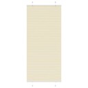  plisségardin krem 95x200 cm Stoff Bredde 94,4 Polyester