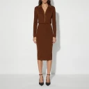 Elisabetta Franchi Dame Kjoler Brun XS,