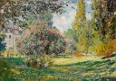 The Parc Monceau Landscape By Claude Monet 1867 Plakat Plakat / 21x30cm
