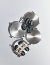 Bianco Biaoslo Buckle Slide Raffia - Cream - 37