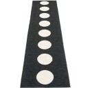 Gulvteppe Vera 70 x 300 cm black/vanilla