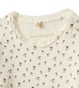 Sofie Schnoor Body I/e   Modal   DicteKB   Off White AOP Cherry   Sofie Schnoor   1½ år (86)   Langermet Body Beige Hvit