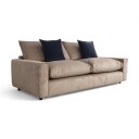 A-Møbler Nyrenset Beige Steeton 3-Seter Sofa