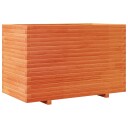  Plantekasse voksbrun 110x60x72 cm heltre furu