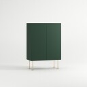 Decotique Vogue 64 Skap Grønn / Messing