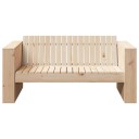  Hagesofa 2-seter 134x60x62 cm Solid Tre Furu