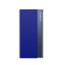 Hurtel Nytt Sleep-etui for Samsung Galaxy S24 FE-deksel med flipp og stativ Blå