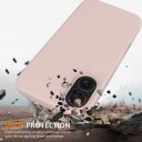 iPhone 16 Liquid Silikondeksel MagSafe-kompatibel Rosa