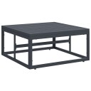 Hagesofa Set med pute med pute 7 pcs Antrasittgrå 70 x 70,5 x 31,5 cm