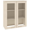 vidaXL Skjenketopp HAMAR honningbrun 85x35x100 cm heltre furu