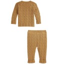 Polo Ralph Lauren Sett   Cardigan/Bukser   Strikk   Classic+ Cam   Polo Ralph Lauren   1 år 80   Cardigan   Brun