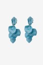BOW19 Details   Øreringer Leaf Earrings   Blå