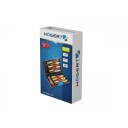 Hogert HT1S997 1000V Isolert Skrutrekkersett 13 Deler VDE-Godkjent