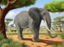 Collecta African Bull Elephant