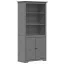 vidaXL Bokhylle BODO gr? 80x40x172 cm heltre furu