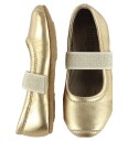 Bisgaard Ballerinasko Gull Bisgaard 35 Tøfler Metallic