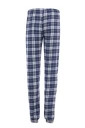 Salto Comfy Flanell Bukse Blå Rutet (152 / 12 år)