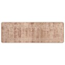  Teppe Runner MARSA Hvit 50 x 150 cm Polyester og PVC