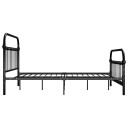 vidaXL Sengeramme svart metall 120x200 cm