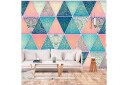Fototapet Oriental Triangles 100x70 - Finnes i flere størrelser