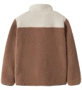 Name It Nkmmacey Teddy Jacket Block   Brown   116
