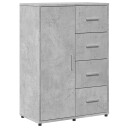  Skjenk betonggrå 60x31x84 cm konstruert tre 8721012494114