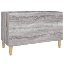  Hifi benk grå sonoma 74,5x38x48 cm konstruert tre