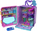 Mattel Polly Pocket Pollyville Resort Legesett med 4 Dukker   4+år