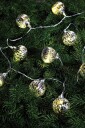 Markslöjd BIGSOLO Lysslynge 10 LED med glasskuler Sølv