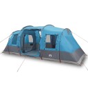 vidaXL telt for camping 4 personer blå vanntett