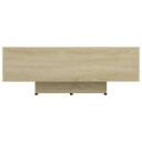 vidaXL Salongbord sonoma eik 85x55x31 cm sponplate