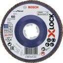 Bosch Best For Metal X571 X-LOCK Klaffslipeskive 125 mm K60
