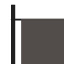 vidaXL Romdeler 1 panel antrasitt 175x180 cm