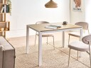 Spisebord Mann 120 cm   Lysebrun hvit