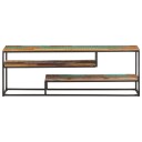 vidaXL TV-skap 130x30x45 cm gjennvunnet heltre