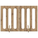 Vidaxl Folding Pet Fence 2 Stk. Artisan Eik 100.5 X 38 X 70 cm
